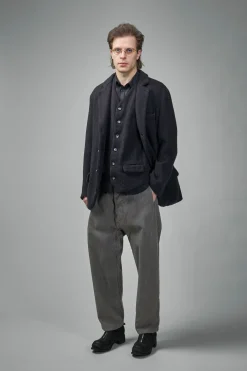 Geoffrey B. Small EV8J05 Handmade Extended Length Single-Breasted 3 Button Jacket - LABELS