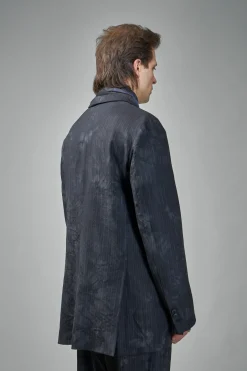 Geoffrey B. Small EV8J04 Handmade Single Breasted Coat Jacket With Patch Pockets - LABELS