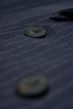 Geoffrey B. Small EV8J10 Handmade Elongated Double-Breasted, 6 Buttons, Double Vent Tailored Jacket - LABELS