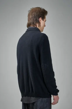 Geoffrey B. Small EV8K06 Handmade 8 Button-Front V-Neck Cardigan Sweater - LABELS