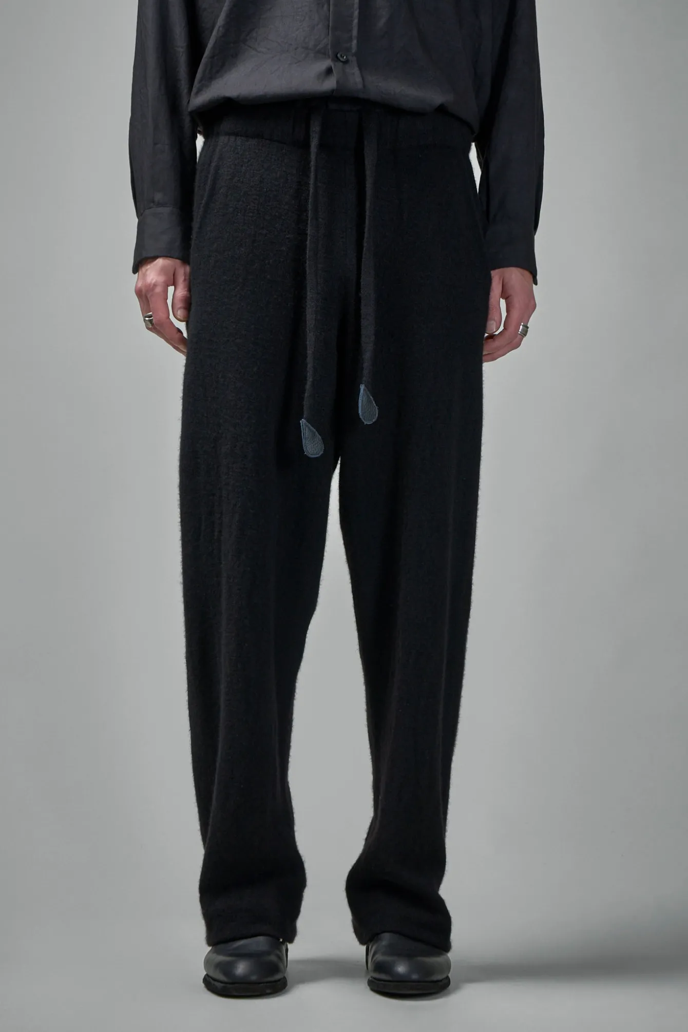 Geoffrey B. Small EV8P06 Handmade Relaxed-Fit Straight Leg Tailored Trouser - LABELS