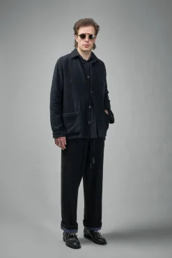 Geoffrey B. Small EV8P06 Handmade Relaxed-Fit Straight Leg Tailored Trouser - LABELS