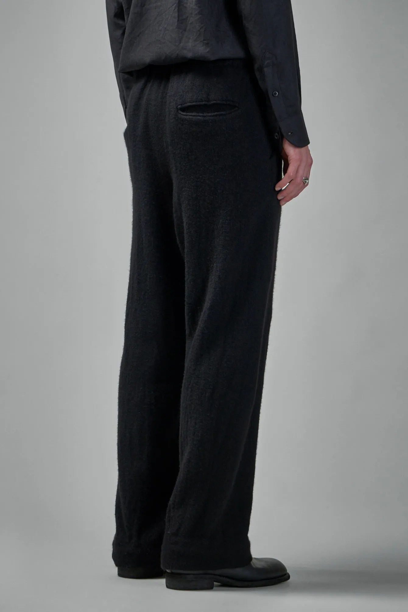 Geoffrey B. Small EV8P06 Handmade Relaxed-Fit Straight Leg Tailored Trouser - LABELS