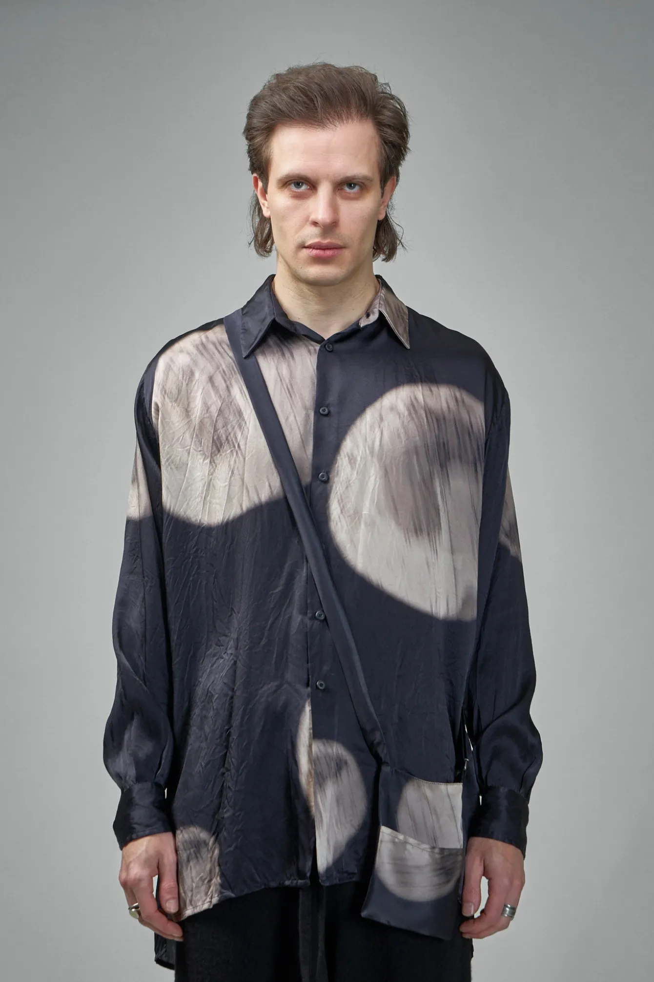 Geoffrey B. Small EV8S06 Handmade Tailored Classic Cut Shirt - LABELS