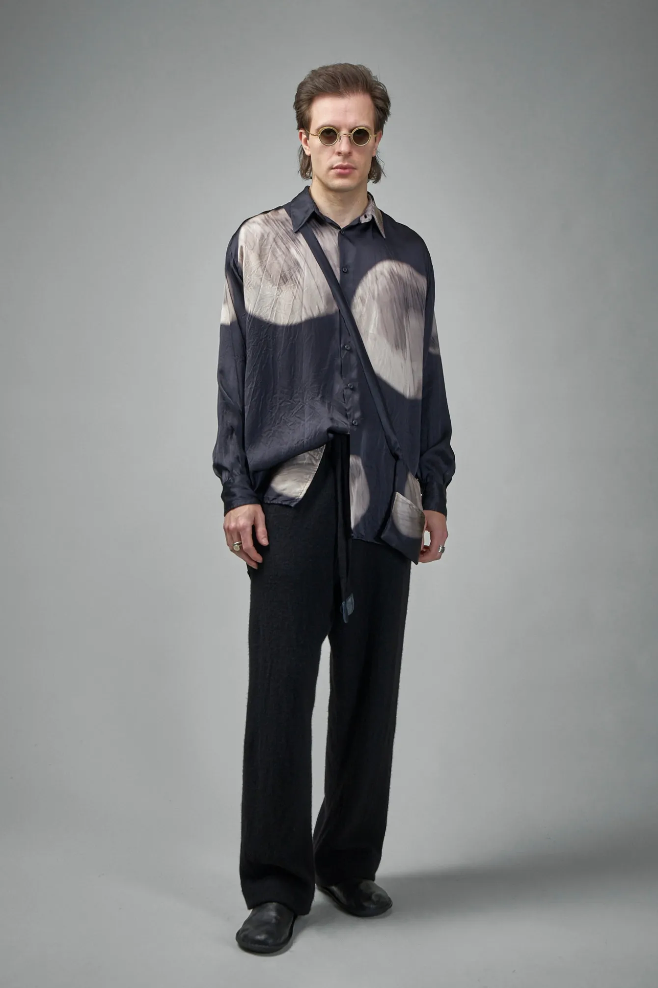 Geoffrey B. Small EV8S06 Handmade Tailored Classic Cut Shirt - LABELS