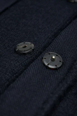 Geoffrey B. Small EV7WK02 Handmade Extended-Length Long Hooded Cardigan - LABELS