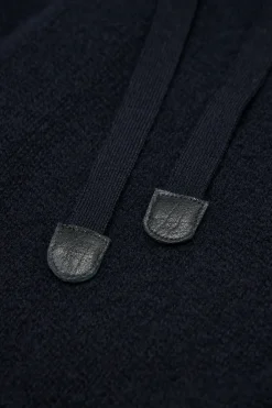 Geoffrey B. Small EV7WK02 Handmade Extended-Length Long Hooded Cardigan - LABELS