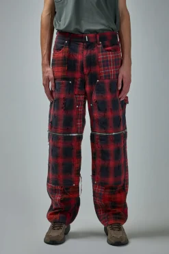 Givenchy Checkered Trousers - LABELS