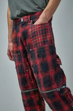 Givenchy Checkered Trousers - LABELS