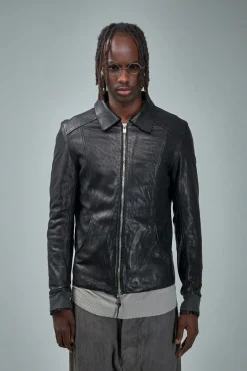 Guidi Aviator Leather Jacket Soft Horse - LABELS