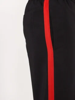 Haider Ackermann Casual Trousers Cosmos black red - LABELS
