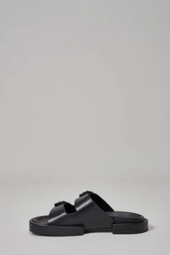 Henri Block Sandals Elbamat, black - LABELS