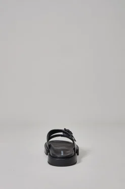 Henri Block Sandals Elbamat, black - LABELS