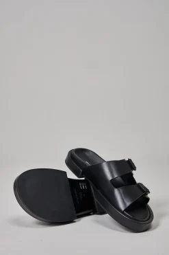 Henri Block Sandals Elbamat, black - LABELS