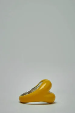 Hotlips Ring Hotlips banana yellow - LABELS