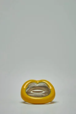 Hotlips Ring Hotlips banana yellow - LABELS