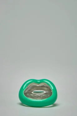 Hotlips Ring Hotlips neon green - LABELS