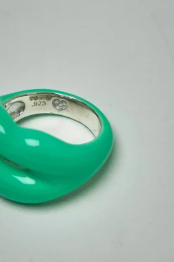 Hotlips Ring Hotlips neon green - LABELS