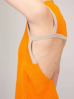 Jacquemus La Robe Sorbetto orange - LABELS