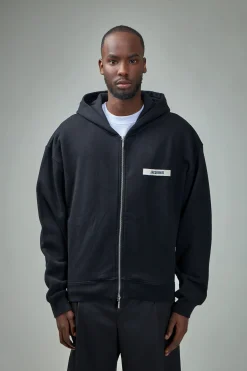 Jacquemus Le Hoodie Zip Gros Grain - LABELS