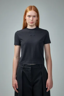 Jacquemus Le Tshirt Gros Grain black - LABELS