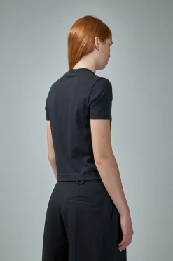 Jacquemus Le Tshirt Gros Grain black - LABELS