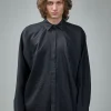 Jan-Jan Van Essche Shirt#101 Loose Fit Button-Up Dress Shirt Boiled Wo/Se Cloth - LABELS