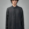 Jan-Jan Van Essche SHIRT#106 Regular Long Sleeve shirt Fine Cavalry Twill - LABELS