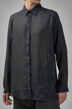 Jan-Jan Van Essche SHIRT#106 Regular Long Sleeve shirt Fine Cavalry Twill - LABELS
