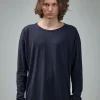 Jan-Jan Van Essche Tee#68 Regular Fit Crew Neck Tee Cotton Silk Jersey - LABELS
