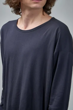 Jan-Jan Van Essche Tee#68 Regular Fit Crew Neck Tee Cotton Silk Jersey - LABELS