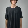 Jan-Jan Van Essche TEE#86 Short Sleeve Crew Neck Tee Ripple Jersey - LABELS