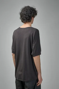 Jan-Jan Van Essche TEE#86 Short Sleeve Crew Neck Tee Organic Cotton Linen - LABELS