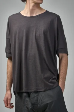 Jan-Jan Van Essche TEE#86 Short Sleeve Crew Neck Tee Organic Cotton Linen - LABELS