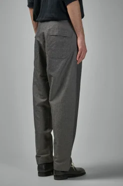 Jan-Jan Van Essche TROUSER#85 Single Pleated Loose Fit Trousers Cavalry Twill - LABELS