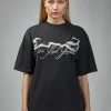 Jean Paul Gaultier Cotton Oversized T-Shirt Printed ''Tattoo'' - LABELS