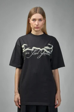 Jean Paul Gaultier Cotton Oversized T-Shirt Printed ''Tattoo'' - LABELS