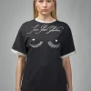 Jean Paul Gaultier Cotton Asymetric T-Shirt Printed ''Tattoo" - LABELS
