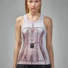 Jean Paul Gaultier Cotton Ribbed Tank Top Printed ''Trompe L'Ceil Corset'' - LABELS