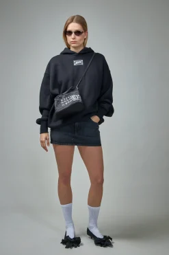 Jean Paul Gaultier Cotton Oversized Hoodie with 'Lace Label'' - LABELS