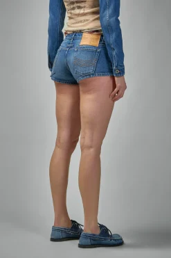 Jean Paul Gaultier Denim Short With Buttons Details - LABELS