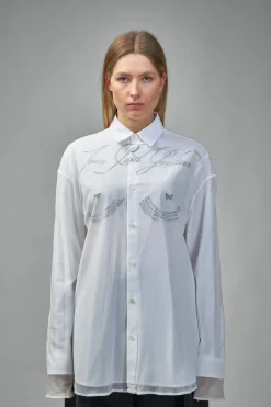 Jean Paul Gaultier Long Sleeves Double Layer Shirt - LABELS