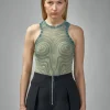 Jean Paul Gaultier Mesh Body Printed 'Spiral' - LABELS