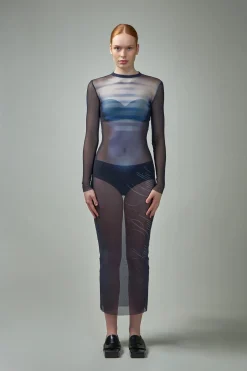 Jean Paul Gaultier Mesh Dress ''LE MÂLE'' - LABELS