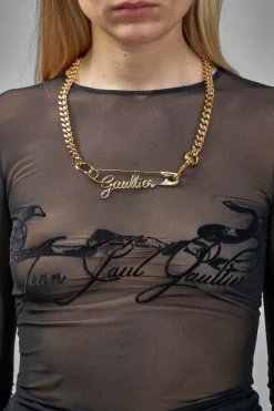 Jean Paul Gaultier "The Gaultier Safety Pin" Necklace - LABELS