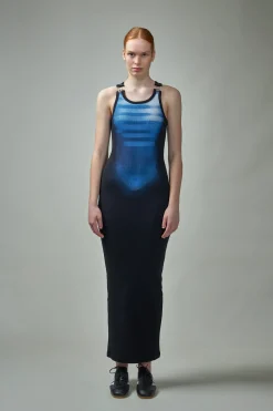 Jean Paul Gaultier Ribbed Long Dress ''LE MÂLE'' - LABELS