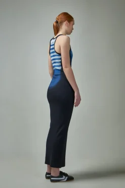 Jean Paul Gaultier Ribbed Long Dress ''LE MÂLE'' - LABELS