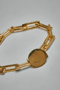 Jil Sander Logo-charm Chain Bracelet - LABELS