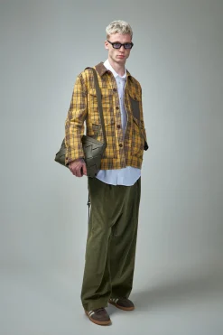 Junya Watanabe MAN Men's Plaid-Patterned Jacket - LABELS