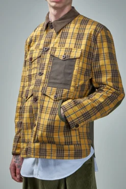 Junya Watanabe MAN Men's Plaid-Patterned Jacket - LABELS